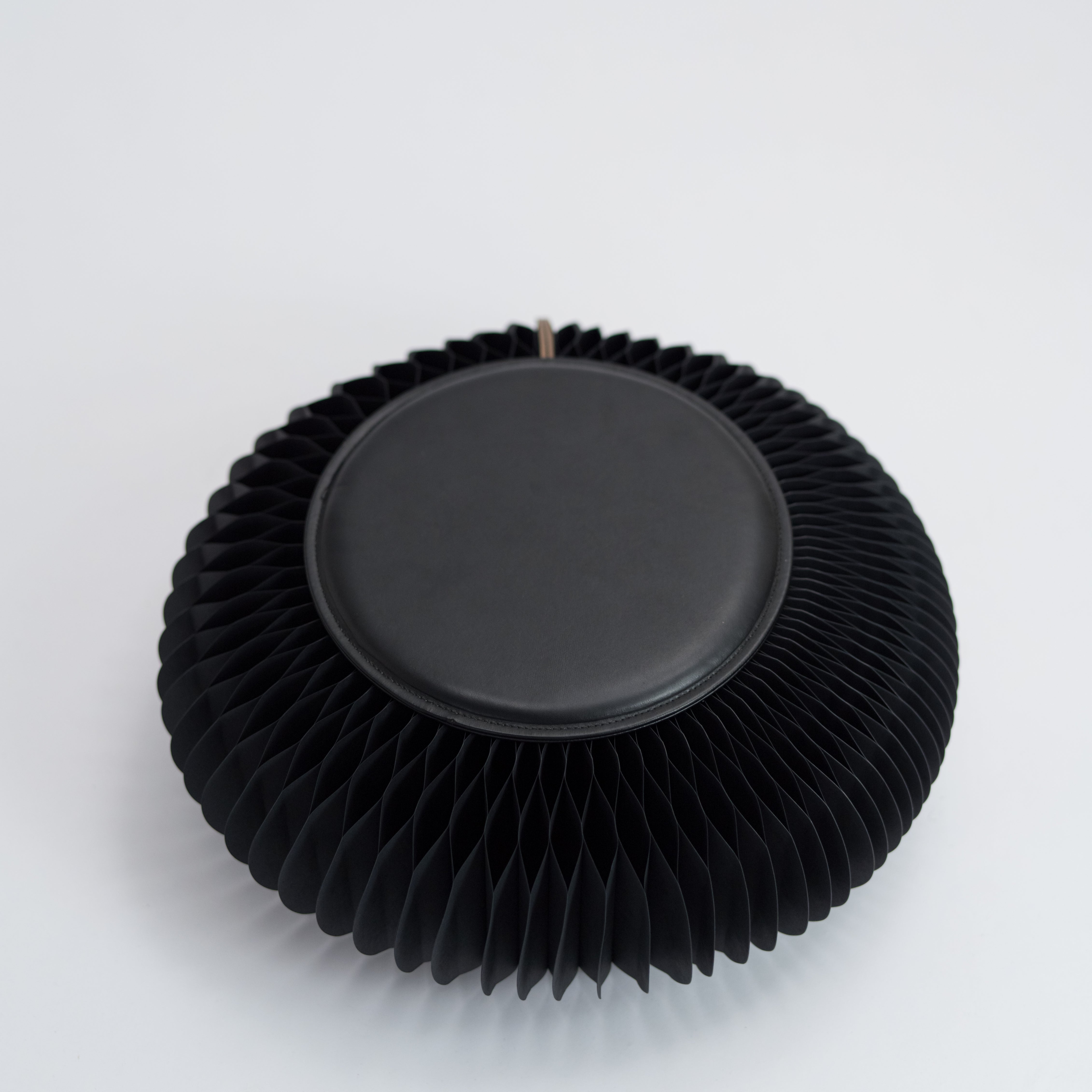 Paper Foot Stool - Black