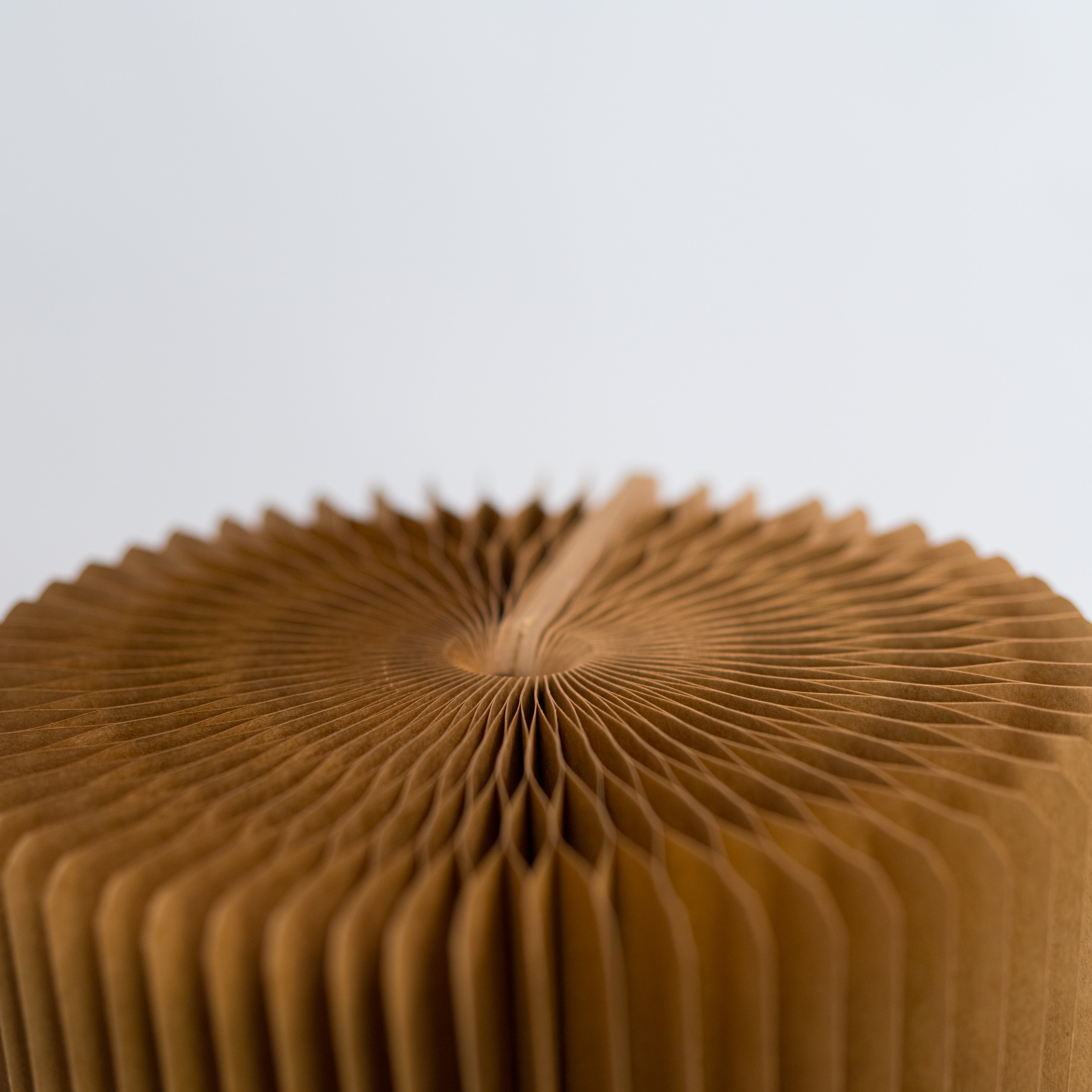 Pillar Display Table - Brown