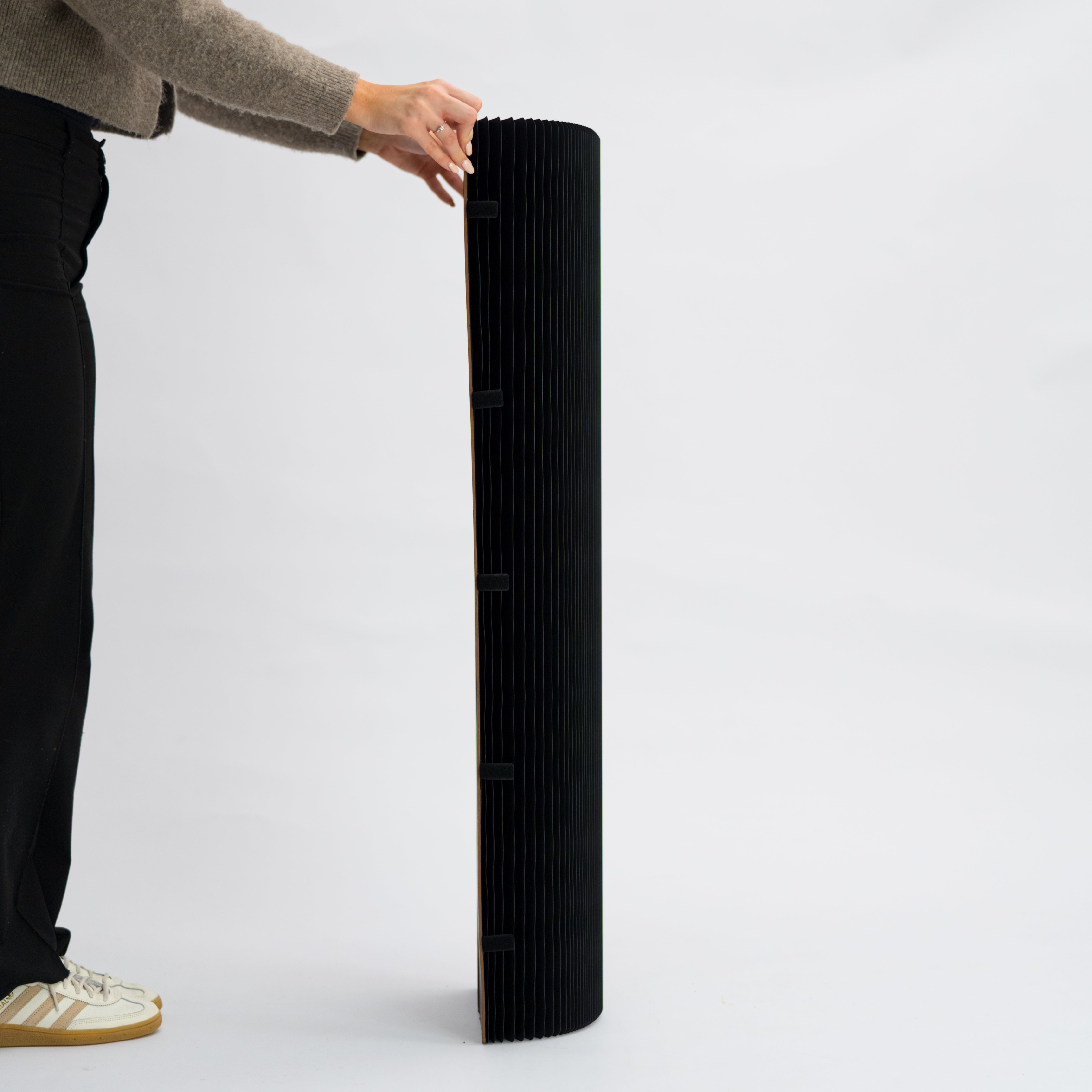 Pillar Display Table - Black