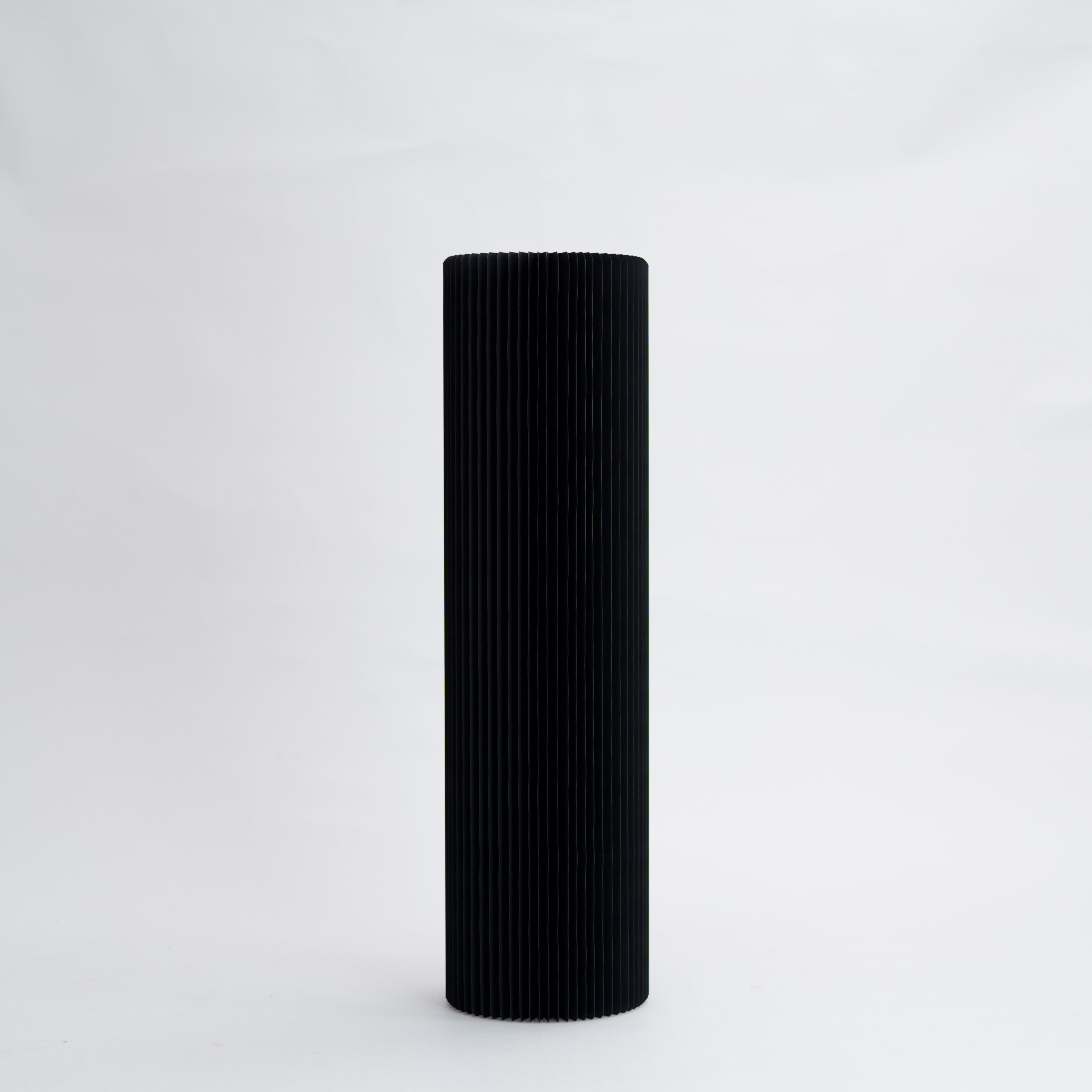 Pillar Display Table - Black