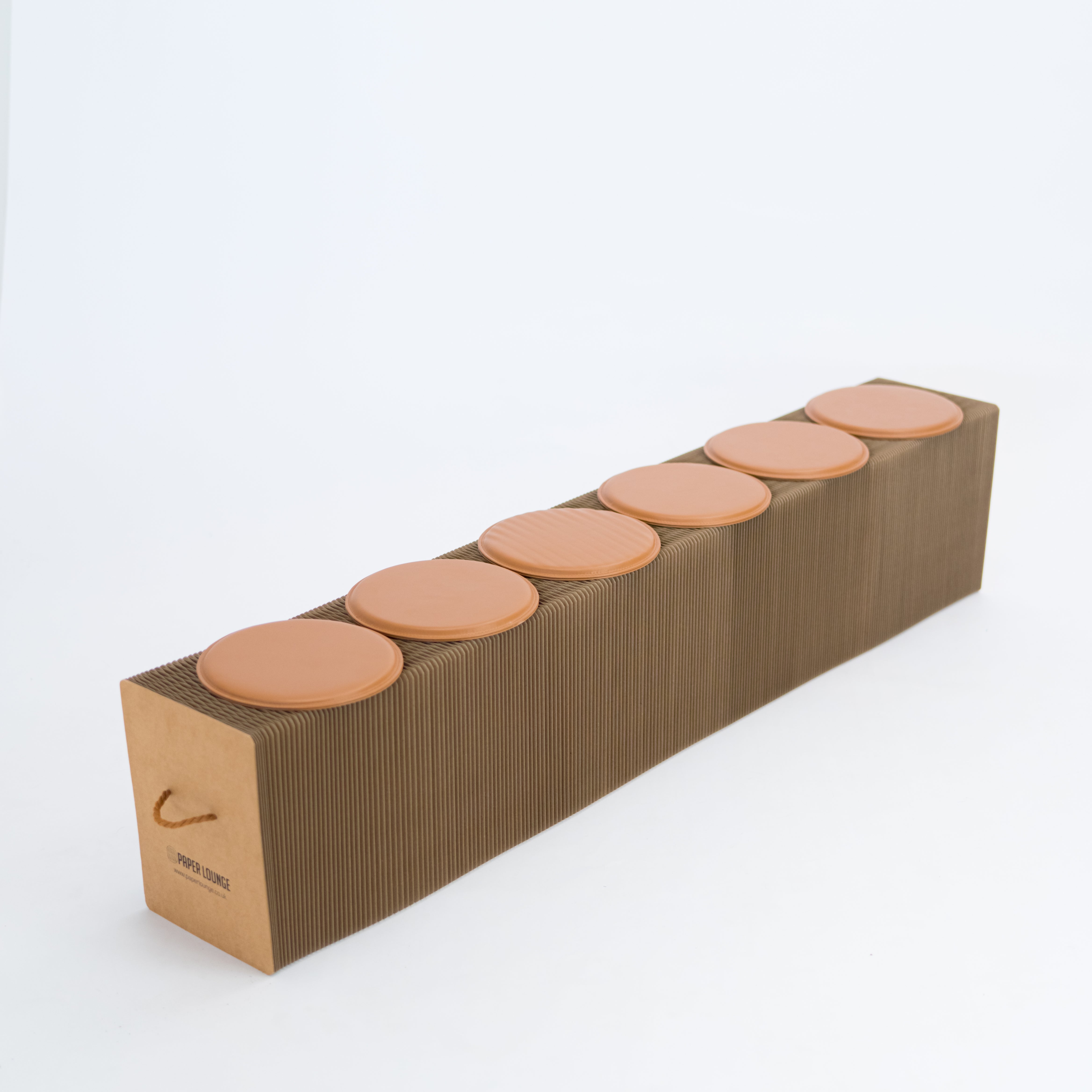 Foldable Paper Bench - Recycled