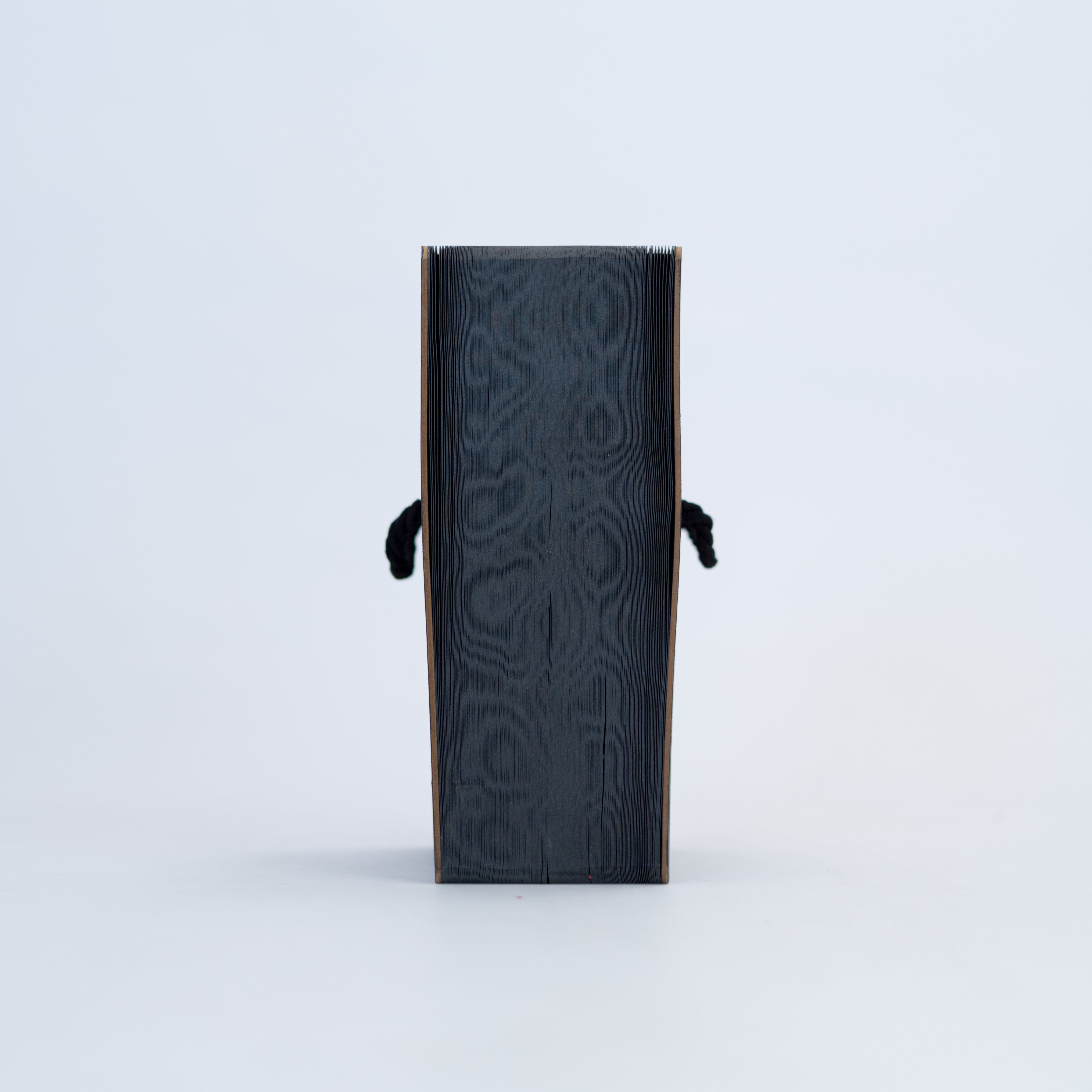 Foldable Paper Bench - Black