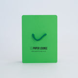 Foldable Paper Bench - Green