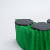 Foldable Paper Bench - Green