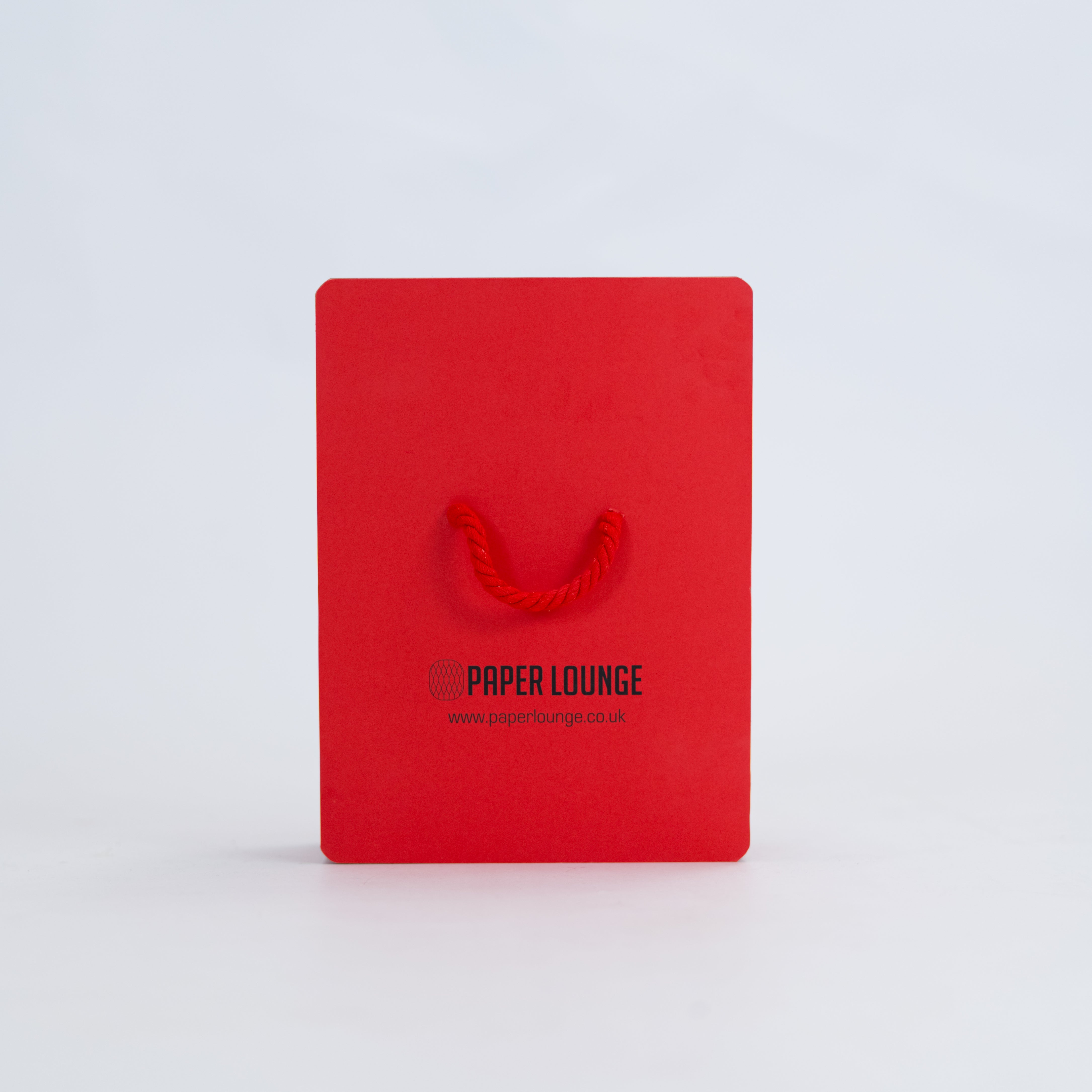 Foldable Paper Bench - Red