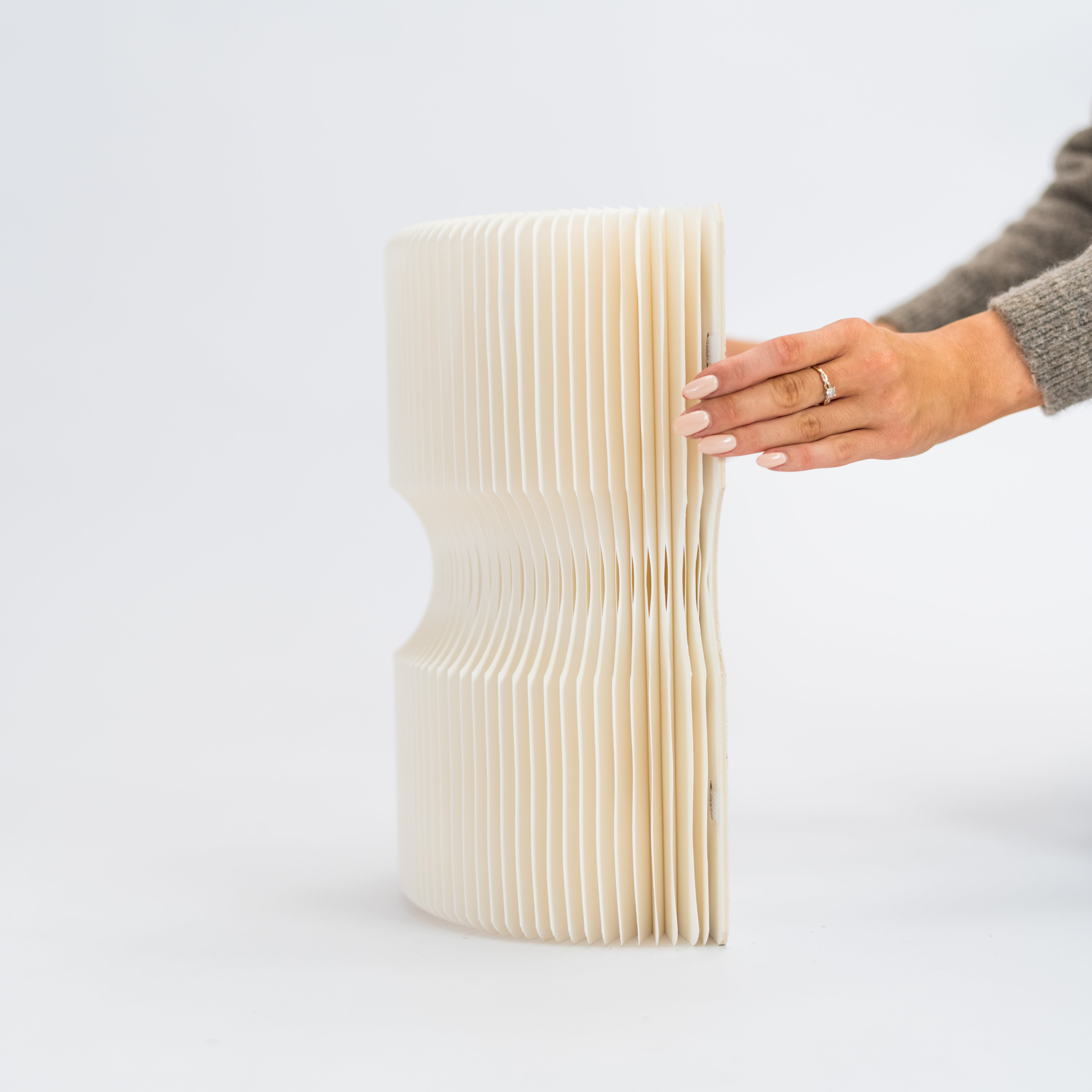 Diablo Paper Stool - White
