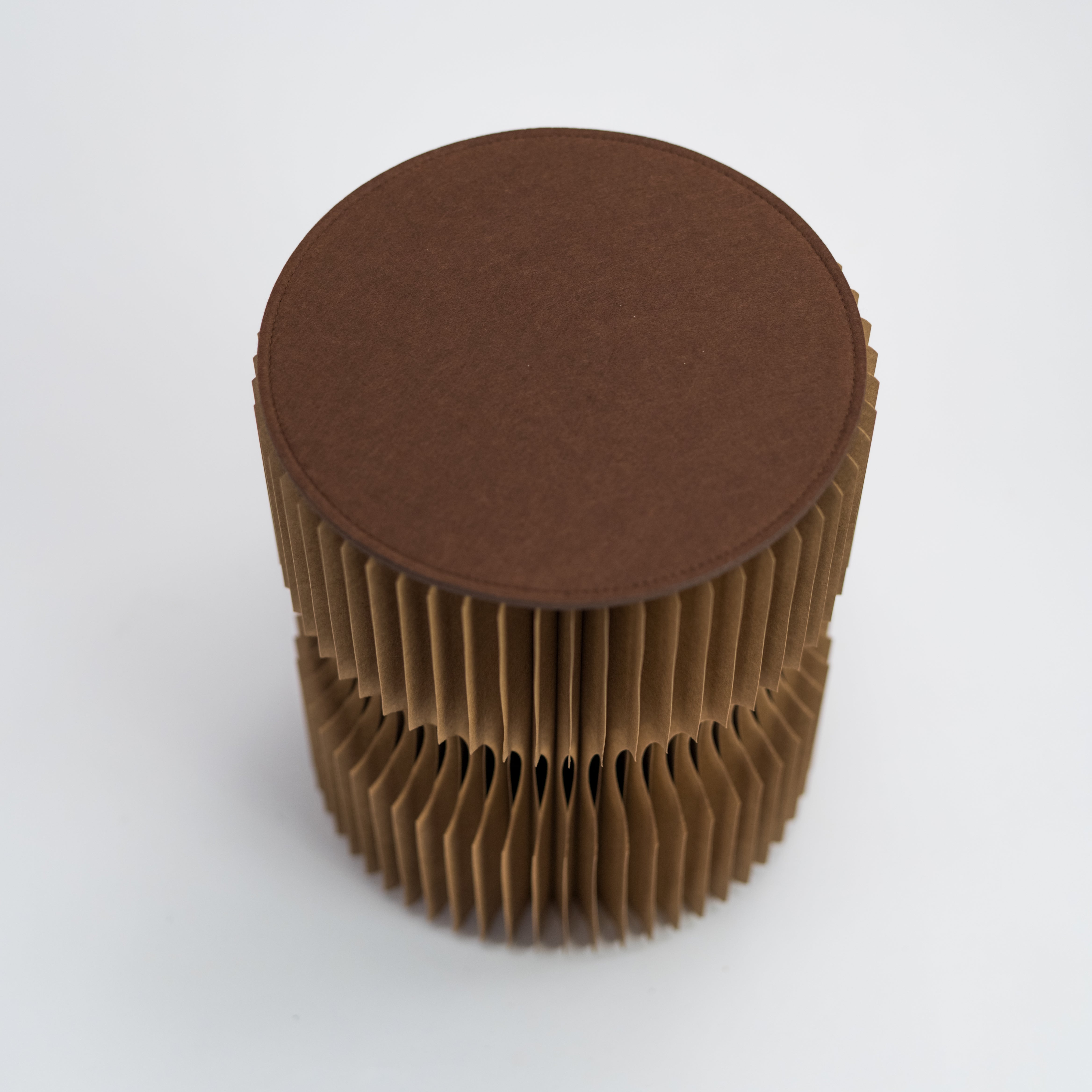 Diablo Paper Stool - Brown