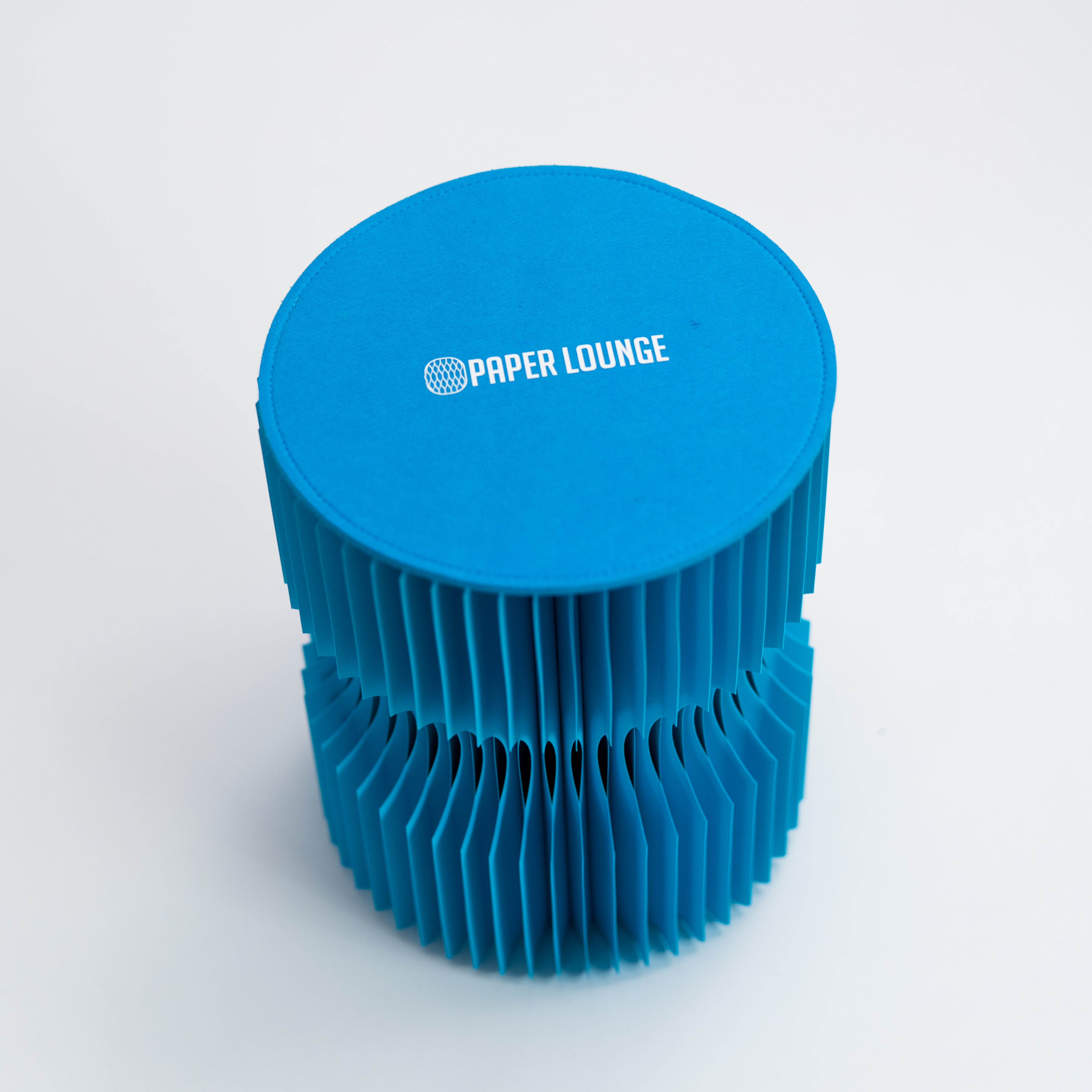Diablo Paper Stool - Blue