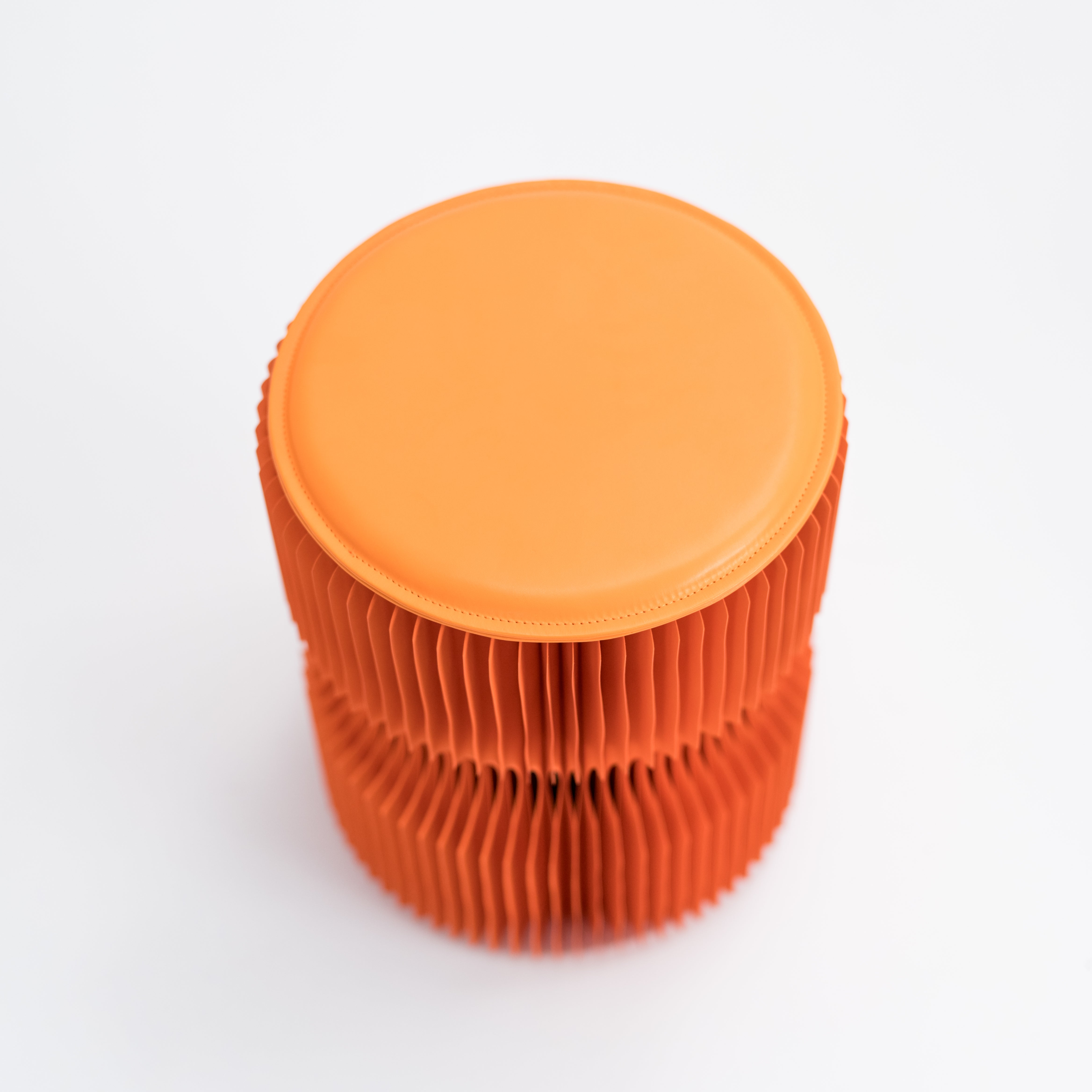 Diablo Paper Stool - Orange