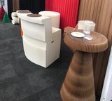 Concertina Poseur table