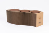 Foldable Paper Bench - Recycled