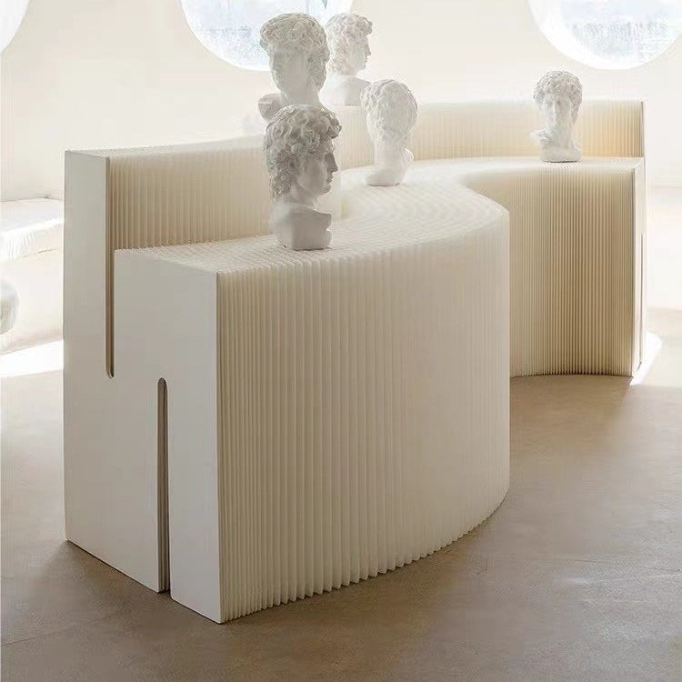 Concertina Multilevel Display Unit- White