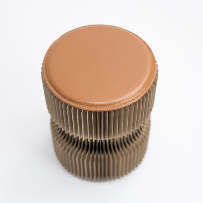 Diablo Paper Stool - Recycled Brown
