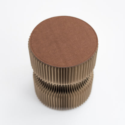 Diablo Paper Stool - Recycled Brown