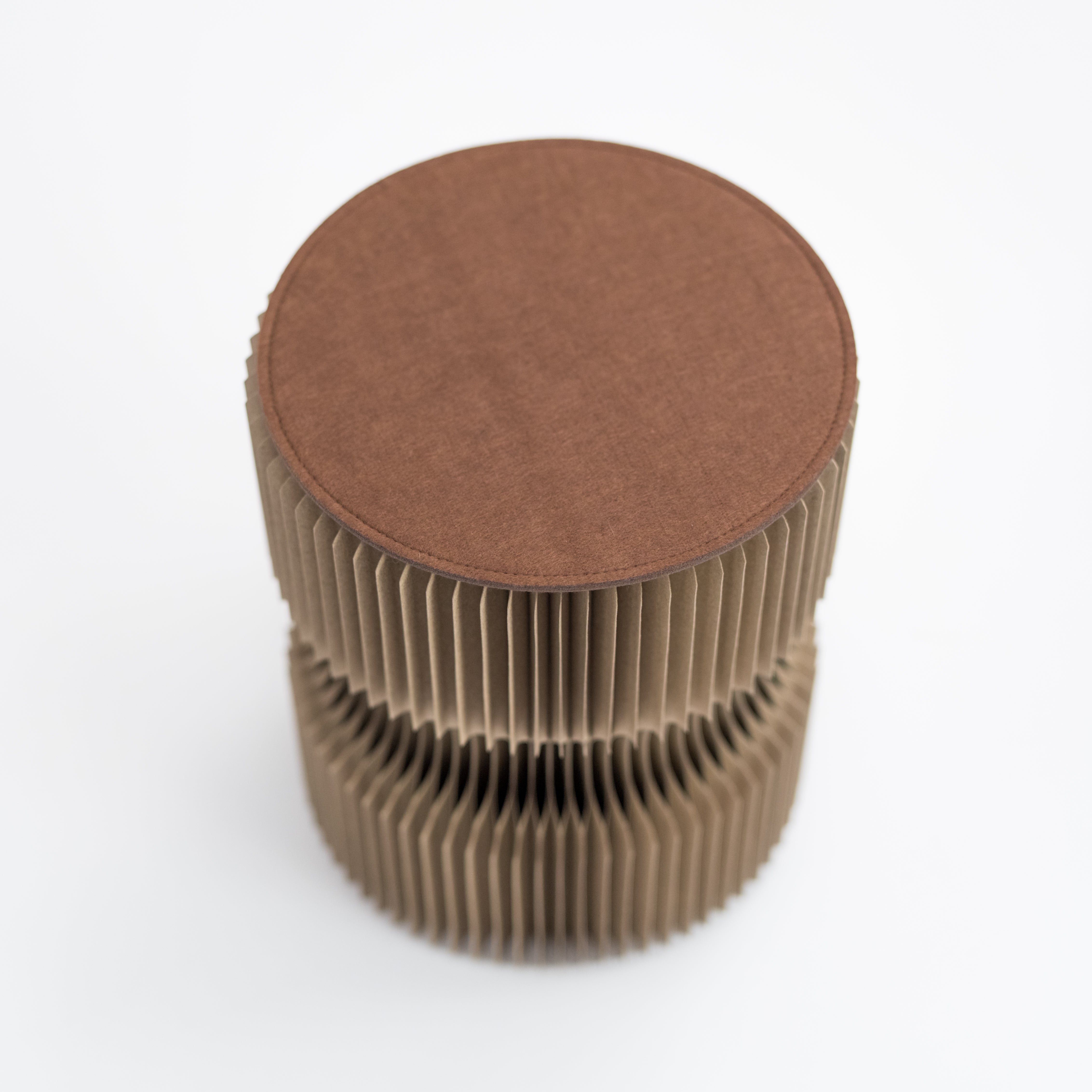 Diablo Paper Stool - Recycled Brown