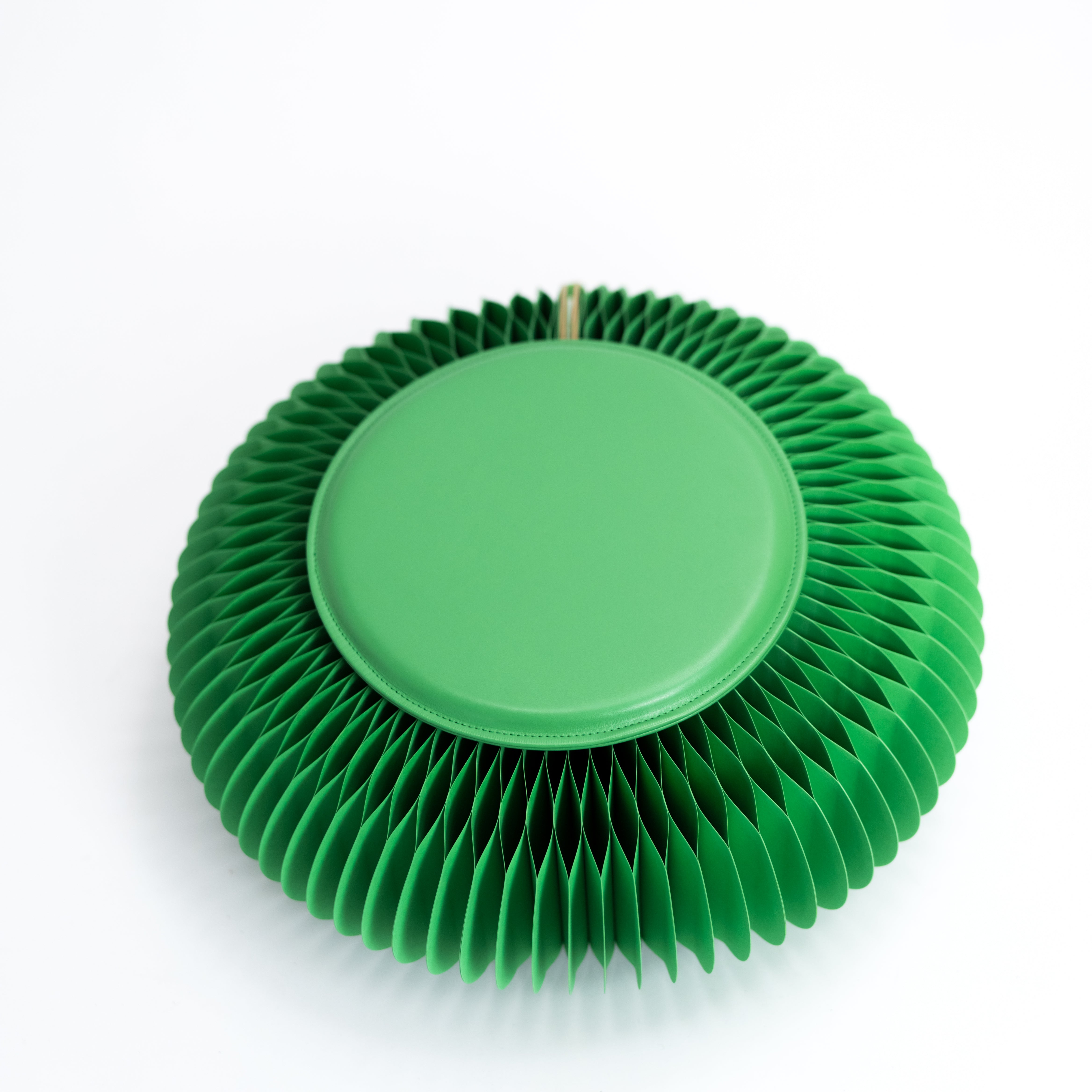 Paper Foot Stool - Green