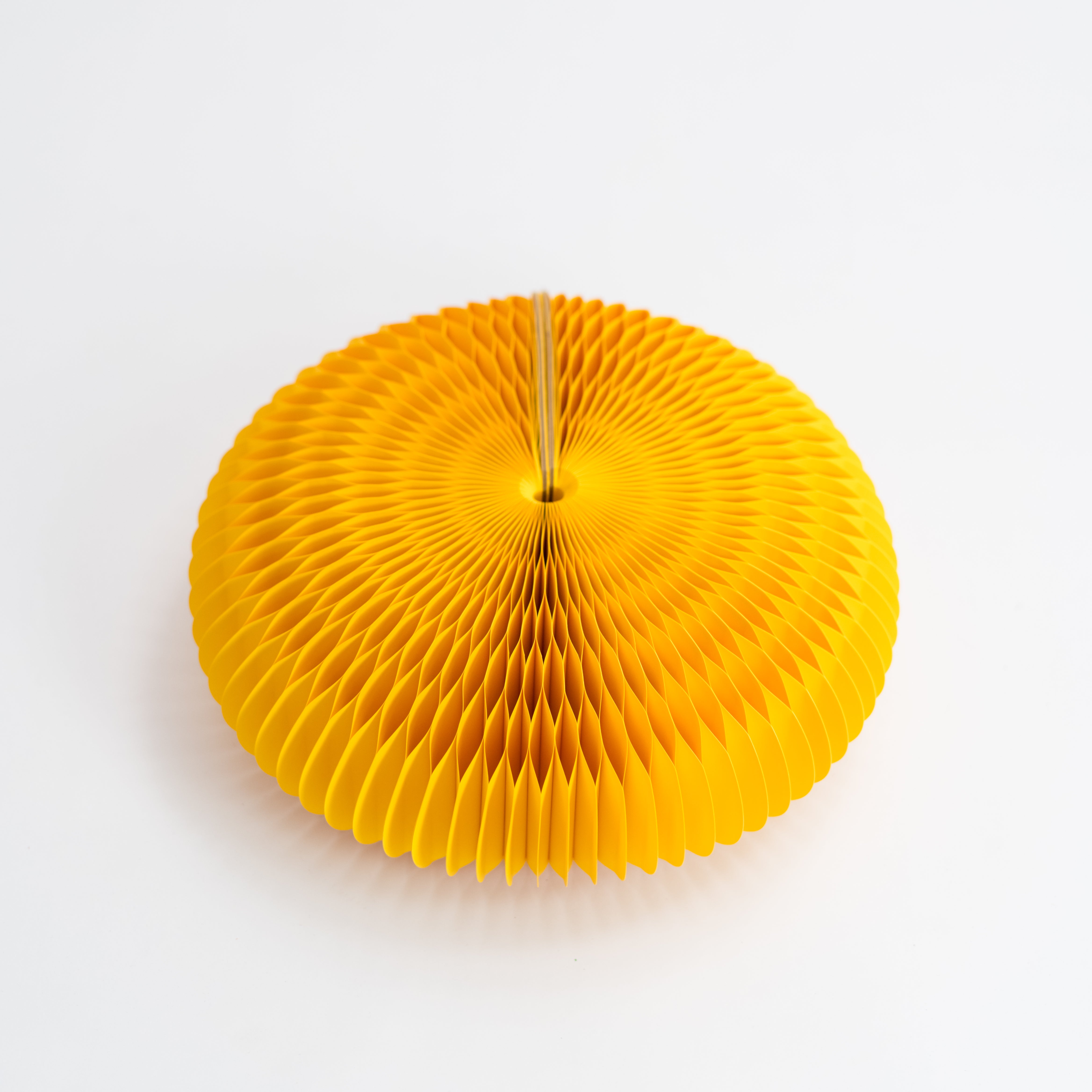 Paper Foot Stool - Yellow
