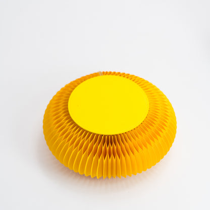 Paper Foot Stool - Yellow