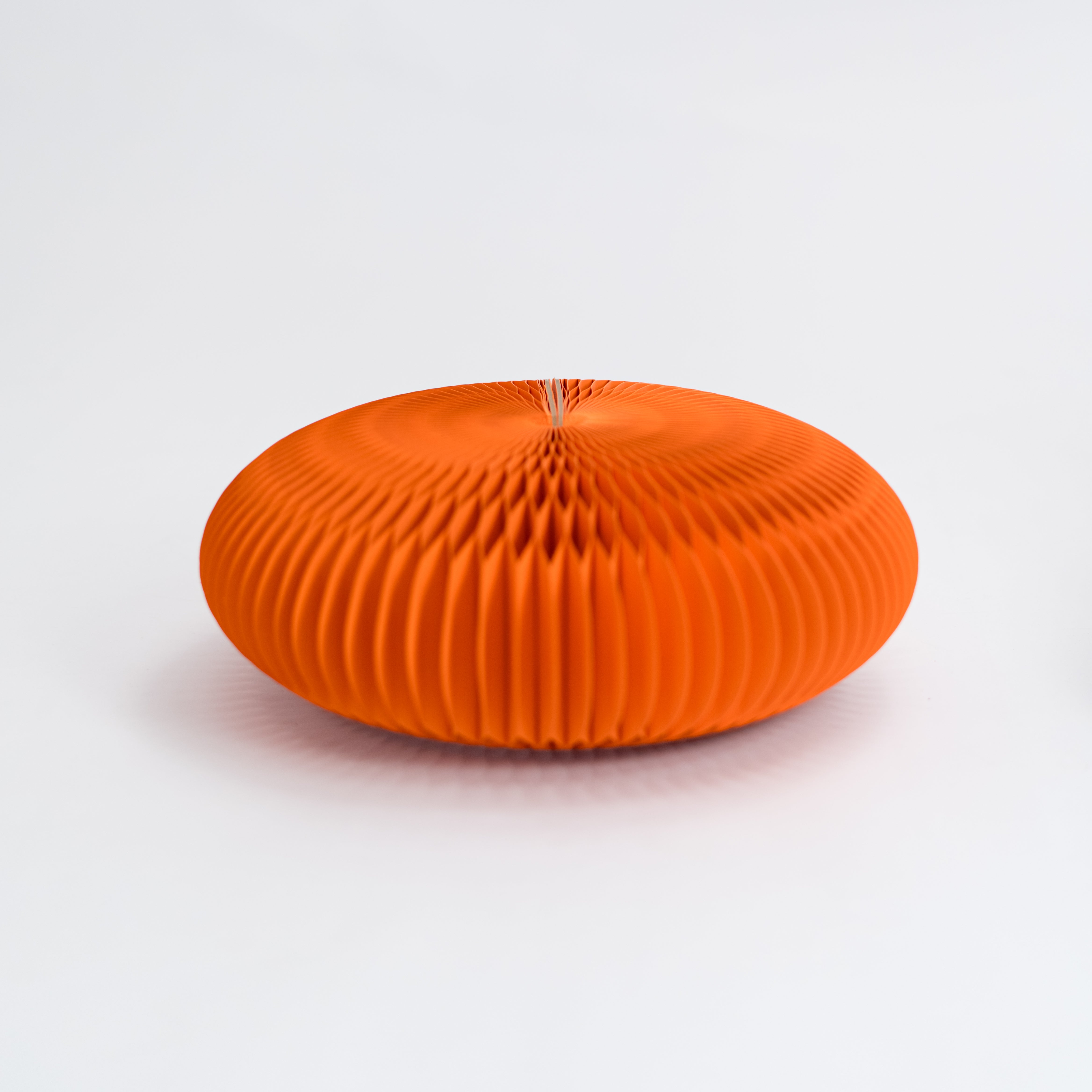 Paper Foot Stool - Orange