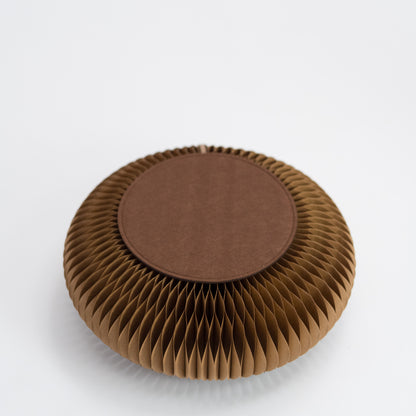 Paper Foot Stool - Brown