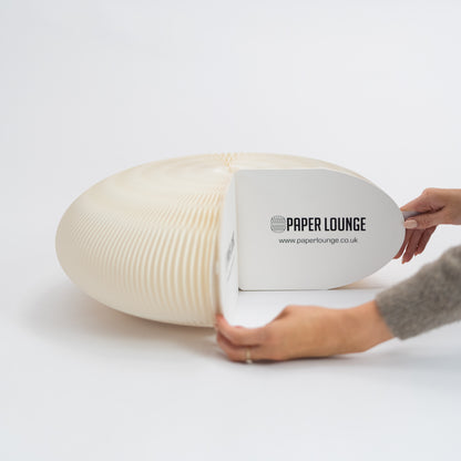 Paper Foot Stool - White