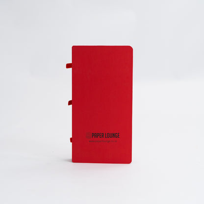 Foldable Circular Paper Table - Red