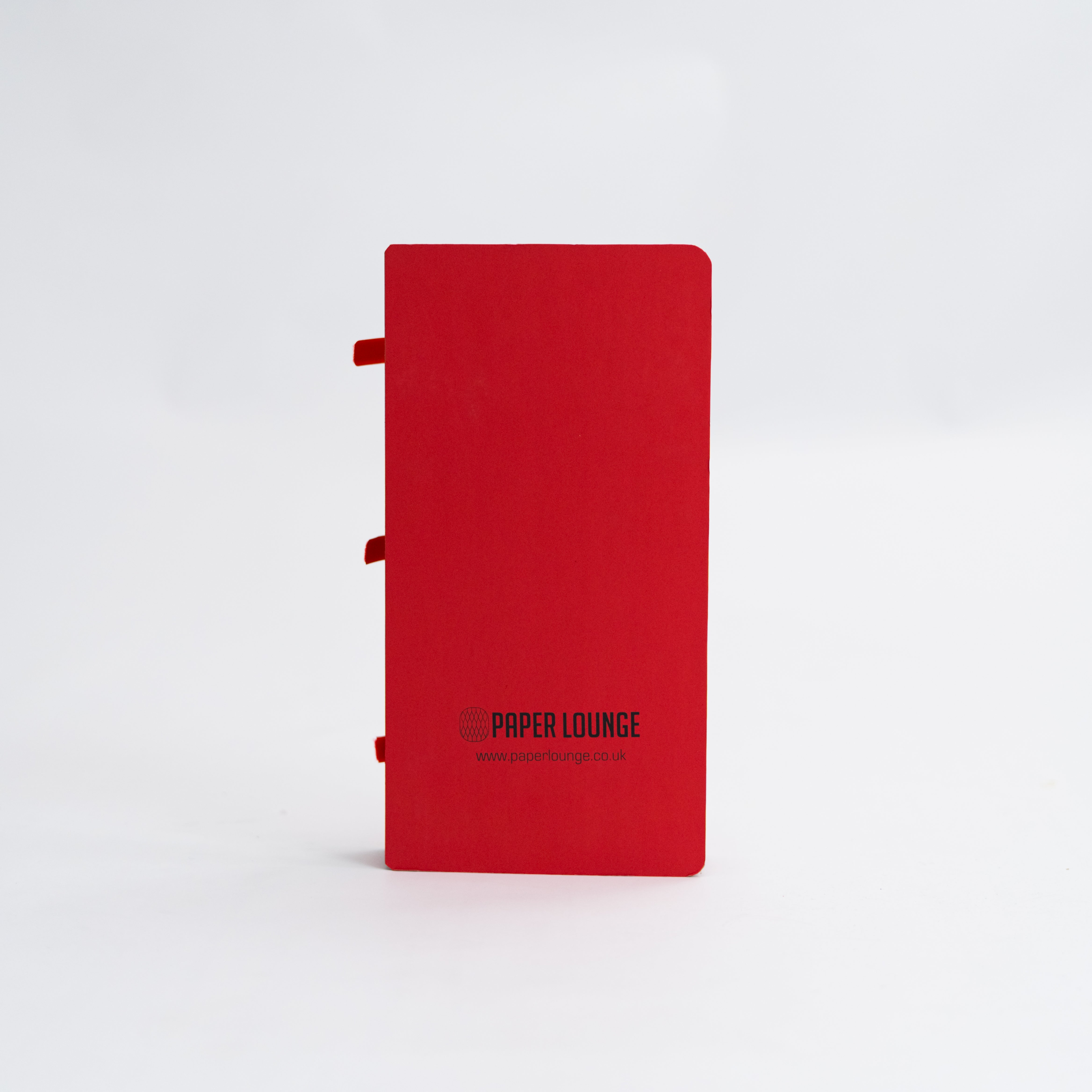 Foldable Circular Paper Table - Red