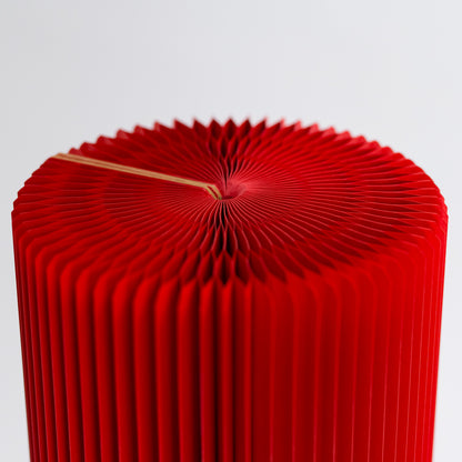 Pillar Display Table - Red