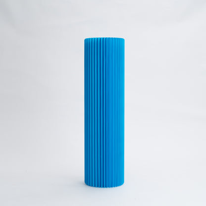 Pillar Display Table - Blue