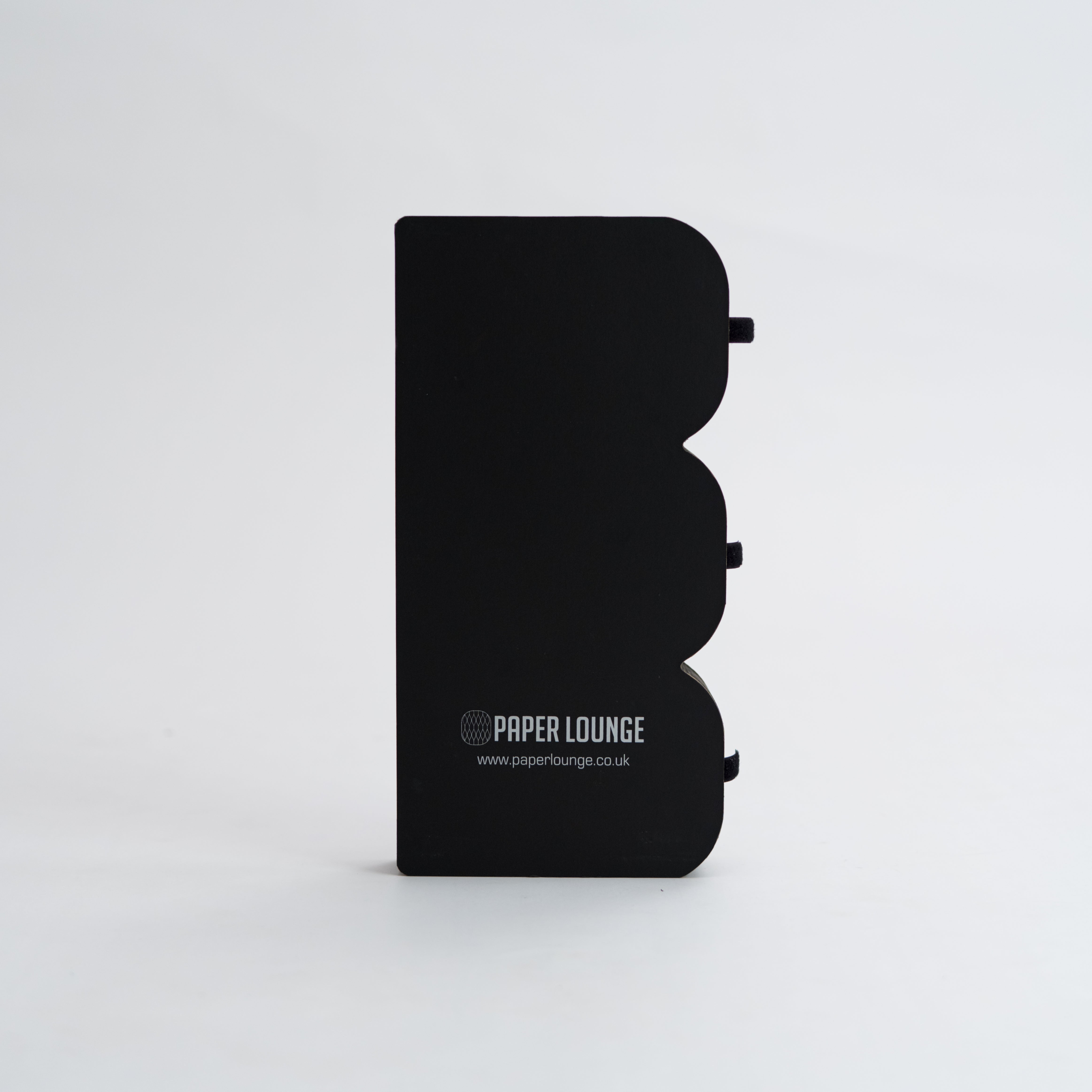 Fluted Paper Table- Black