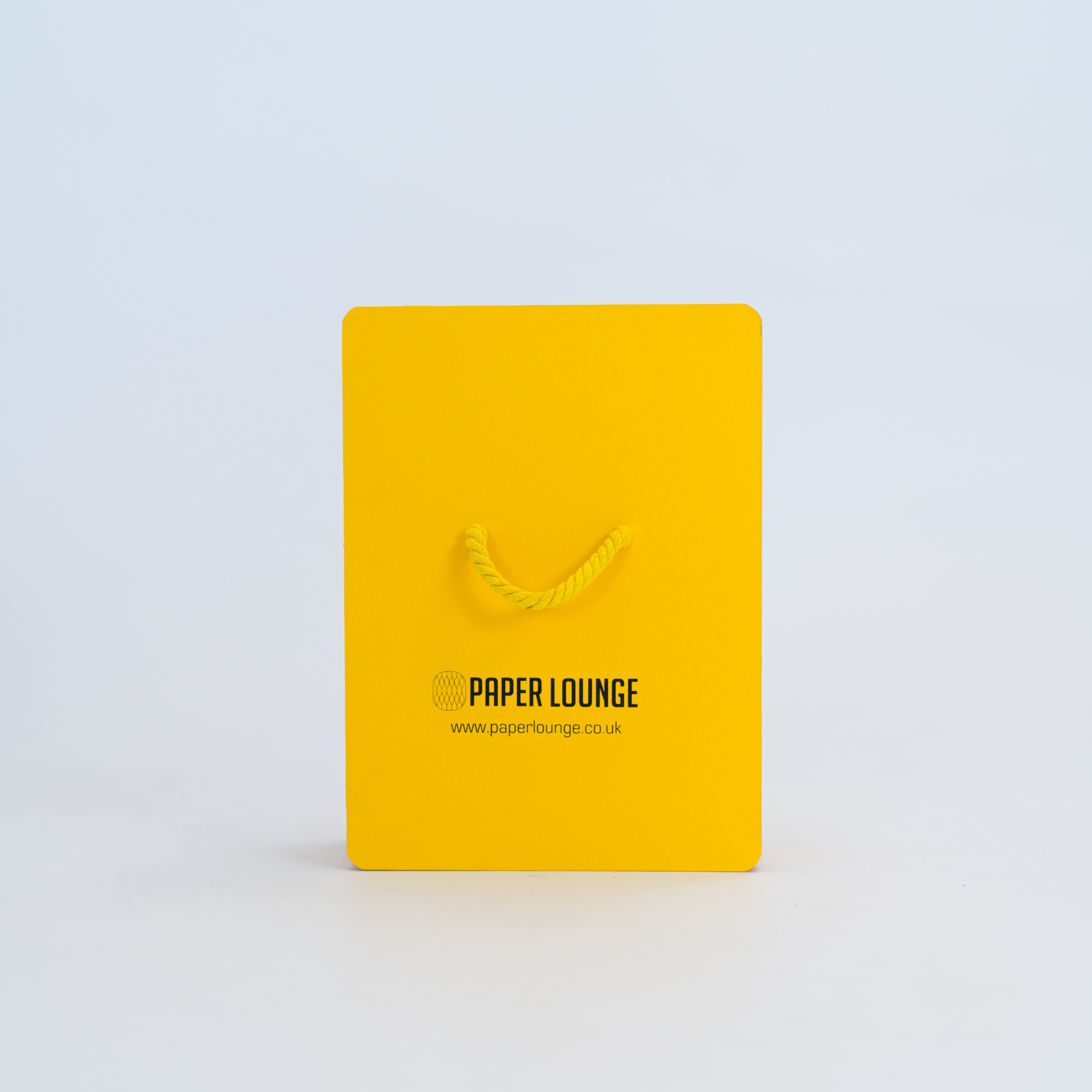 Foldable Paper Bench - Yellow