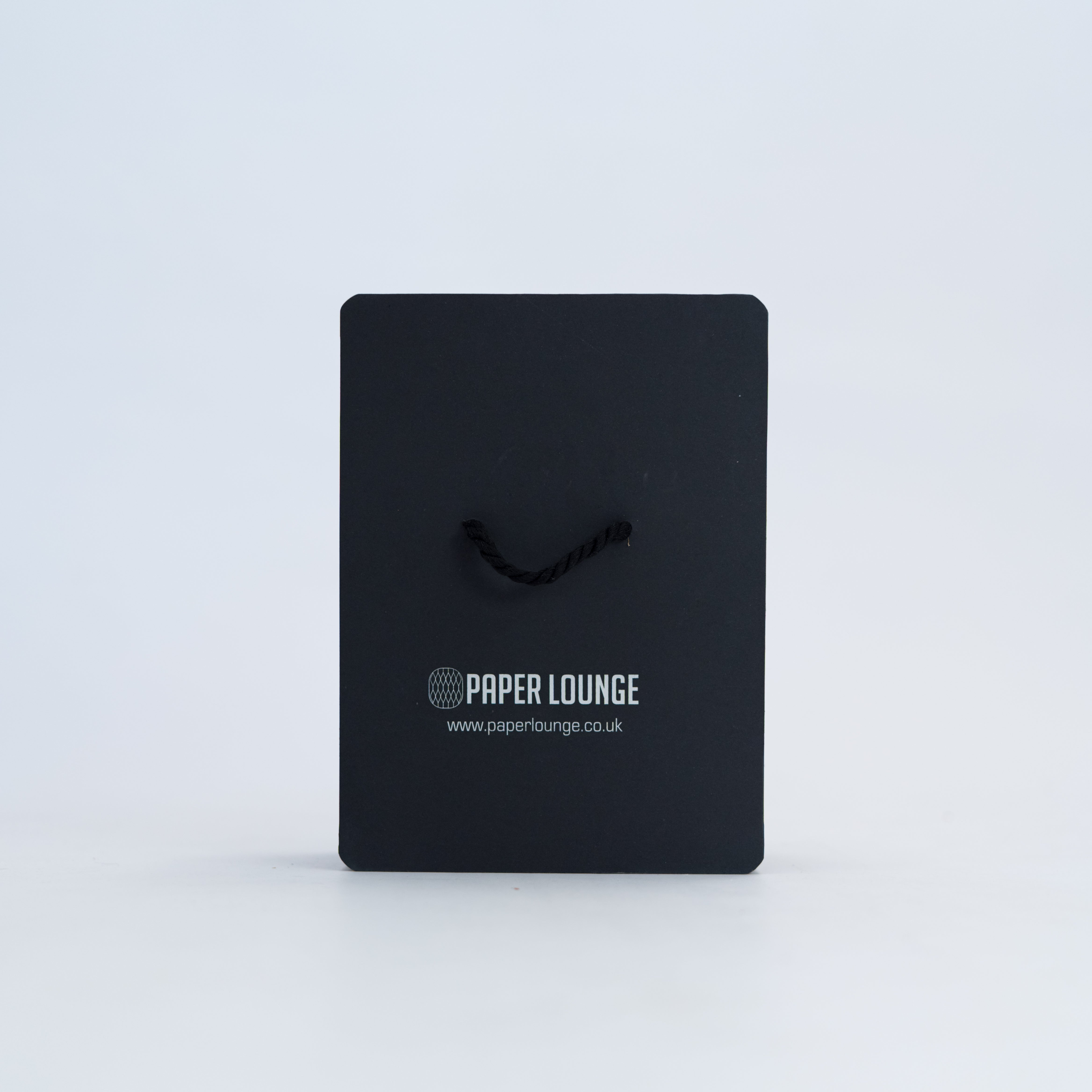 Foldable Paper Bench - Black