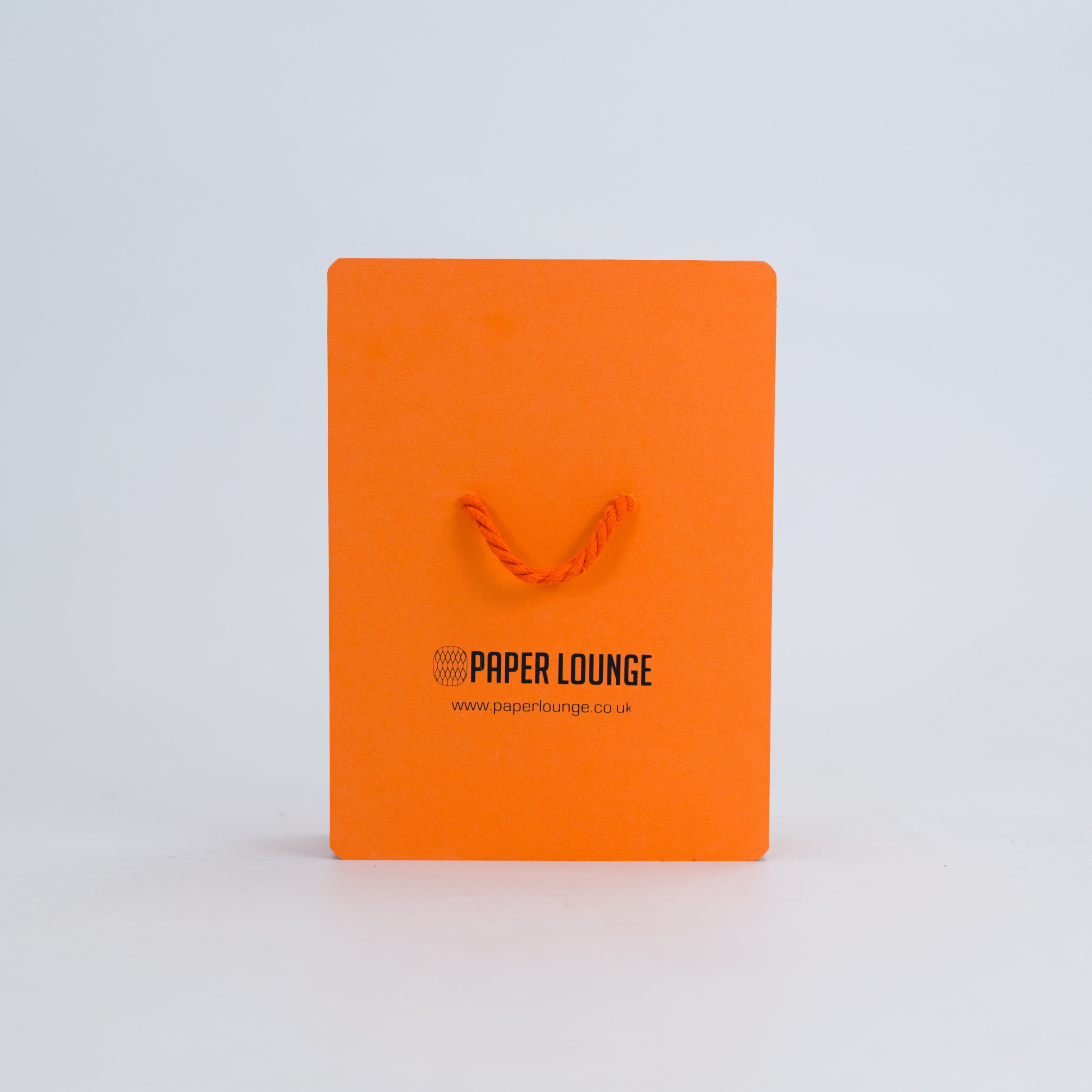 Foldable Paper Bench - Orange