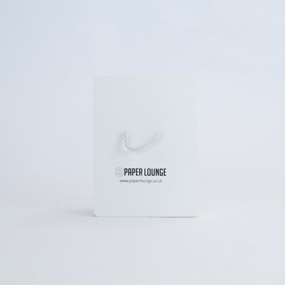 Foldable Paper Bench - White