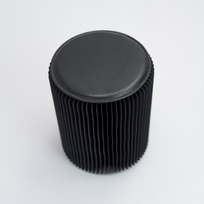 Concertina Paper Stool - Black