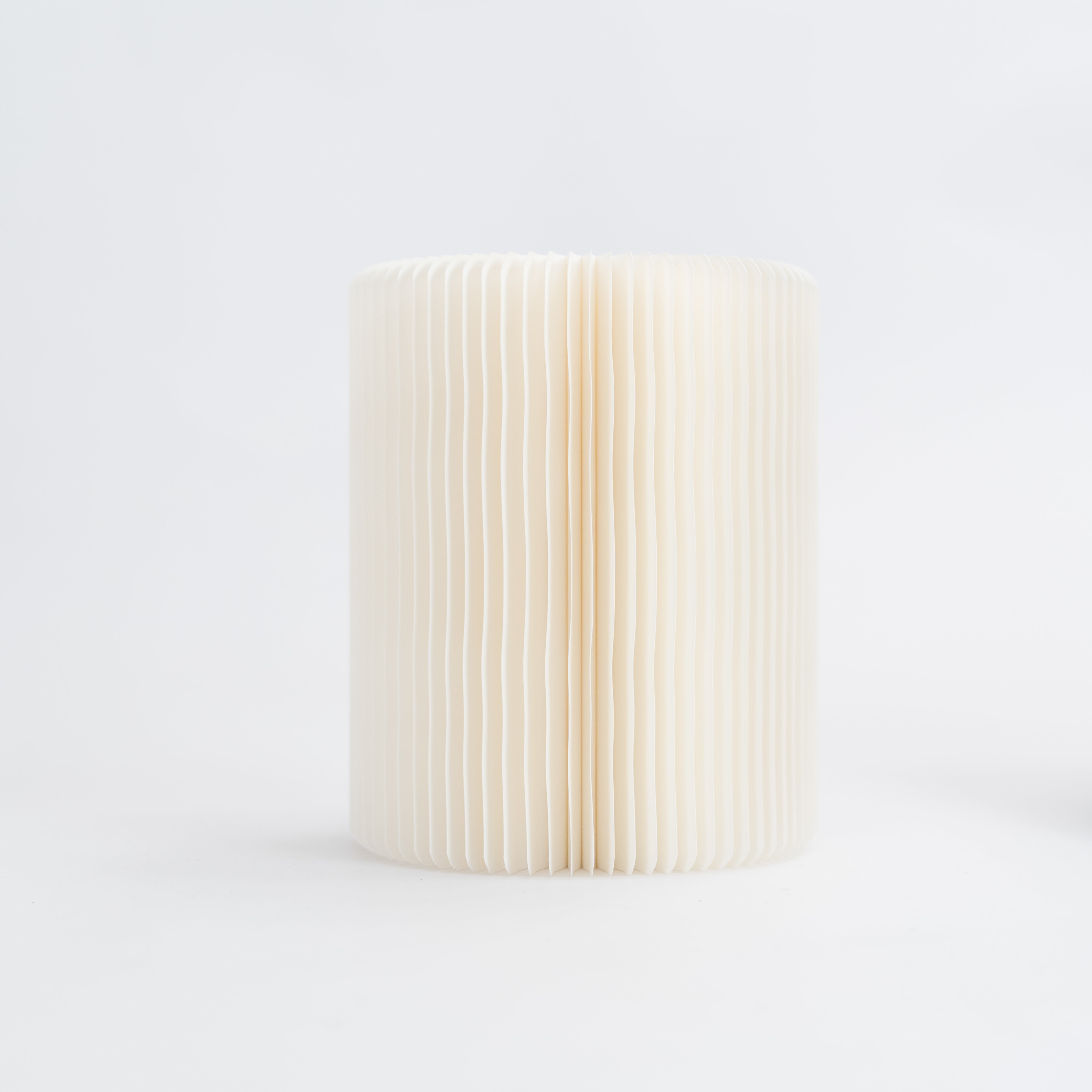 Concertina Paper Stool - White