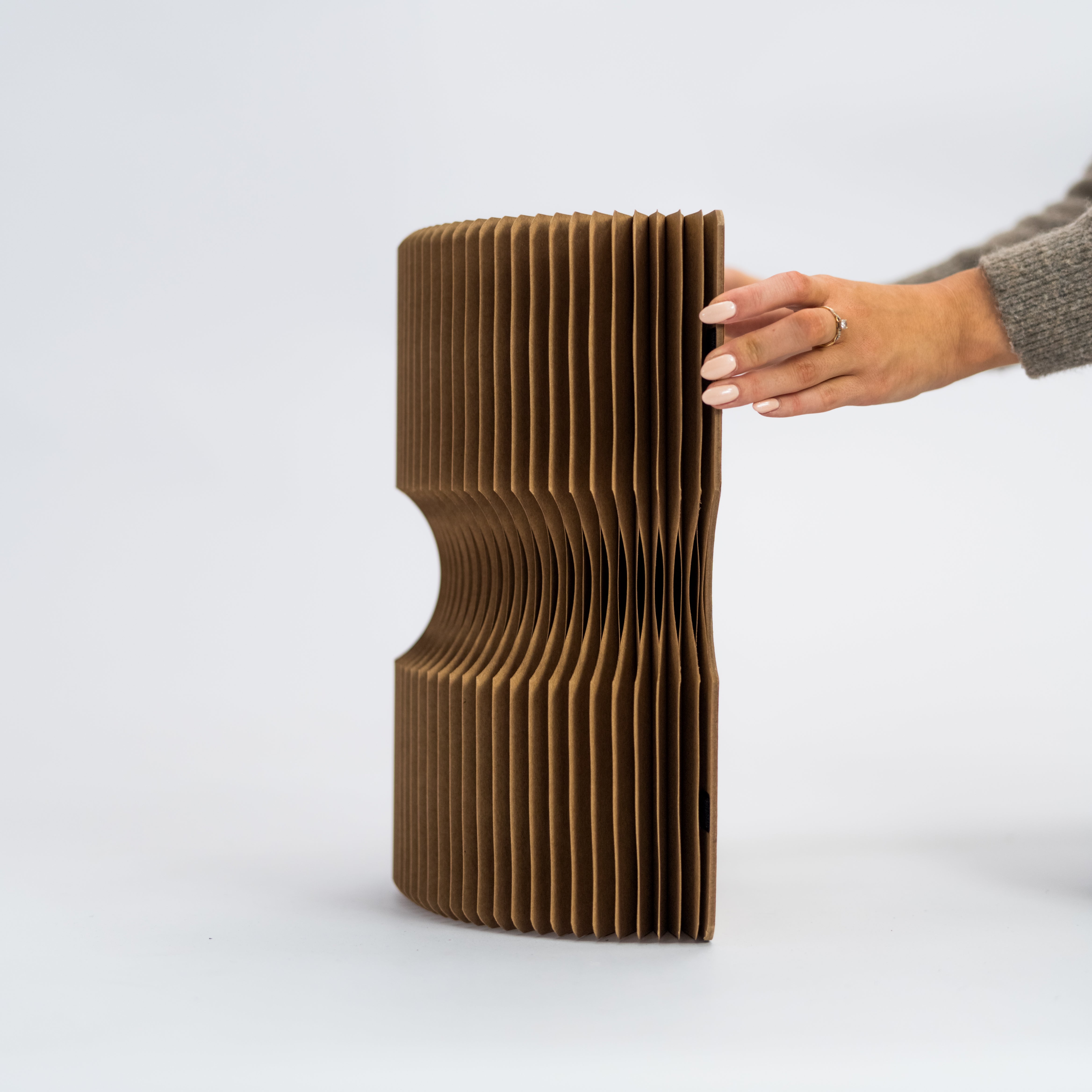 Diablo Paper Stool - Brown