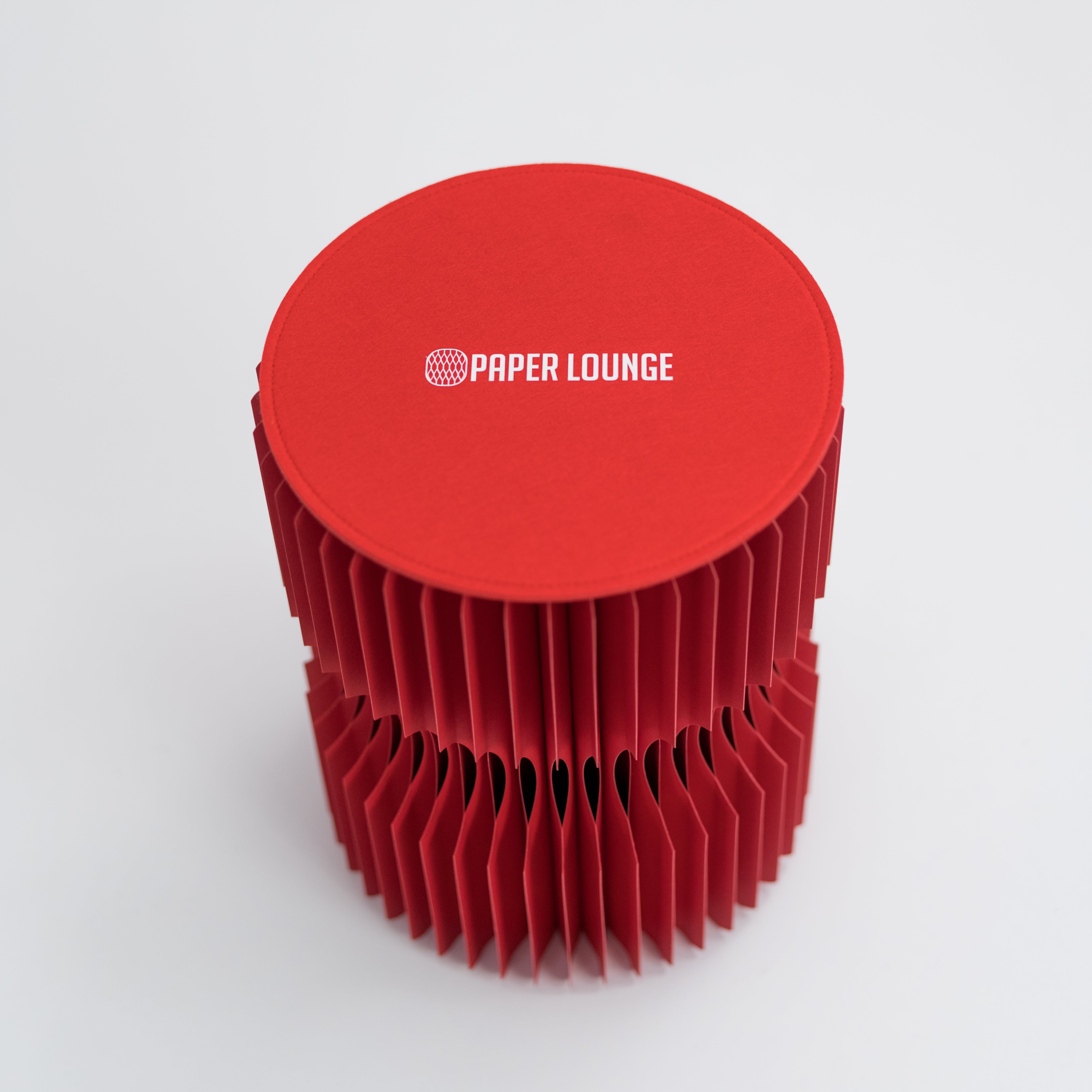 Diablo Paper Stool - Red
