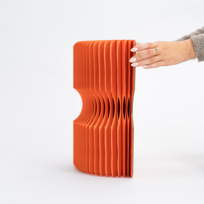 Diablo Paper Stool - Orange