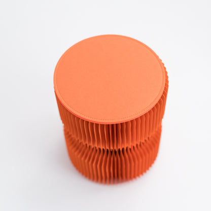 Diablo Paper Stool - Orange