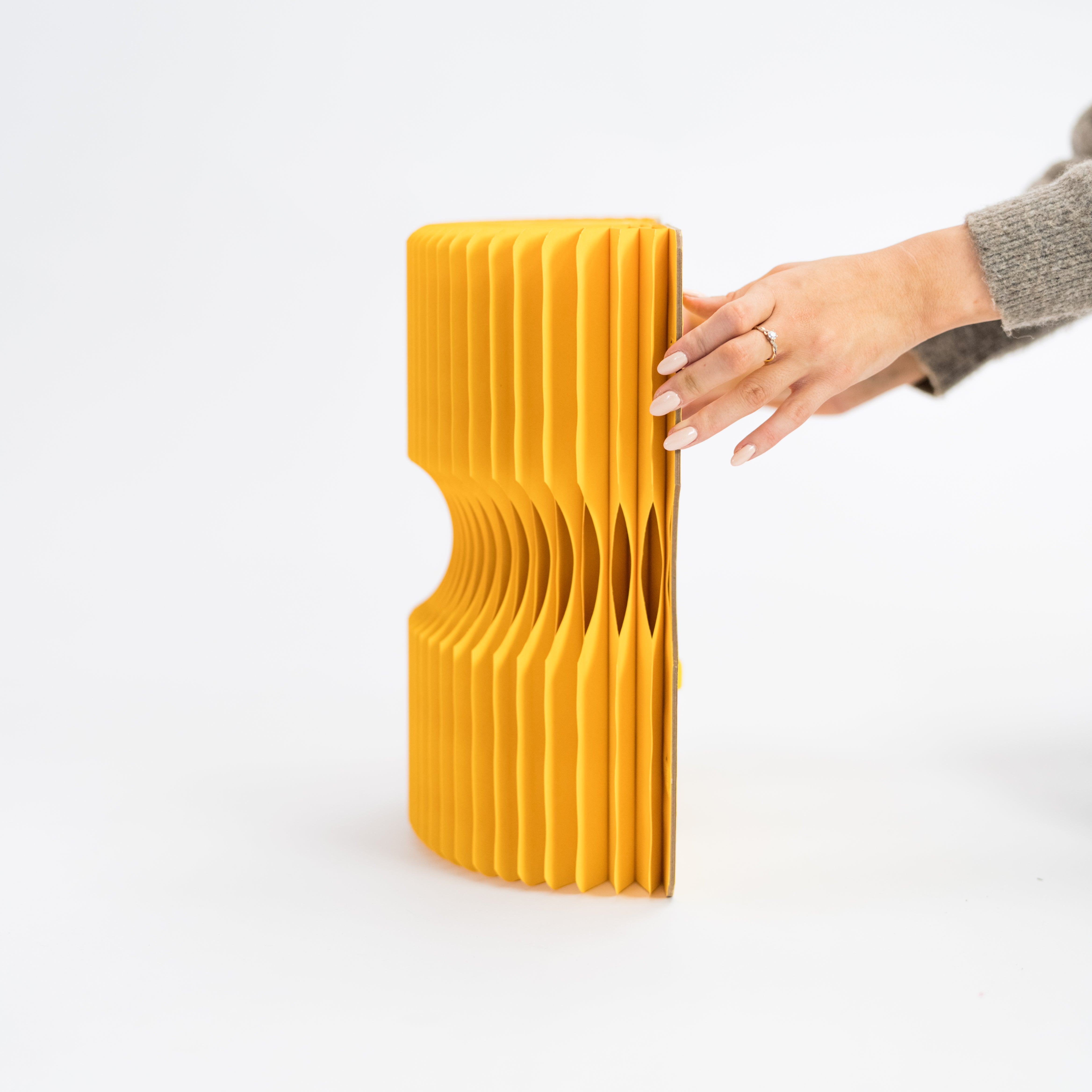 Diablo Paper Stool - Yellow