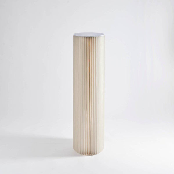 Pillar Display Table - White - Paper Lounge