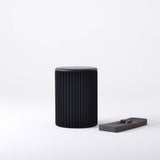 Concertina Paper Stool - Black - Paper Lounge