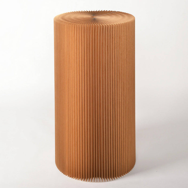Pillar Display Table - Brown - Paper Lounge