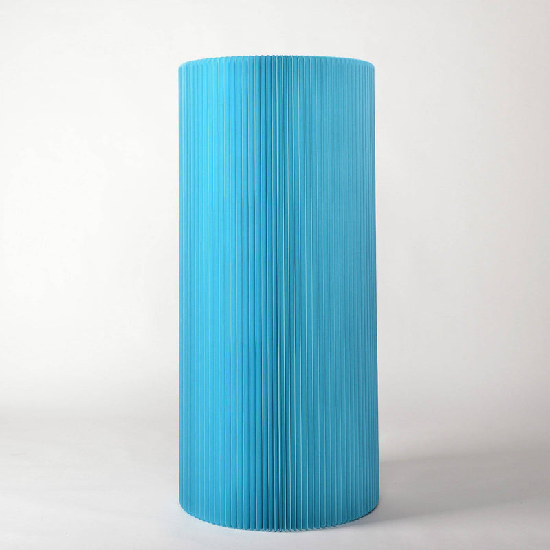 Pillar Display Table - Blue - Paper Lounge
